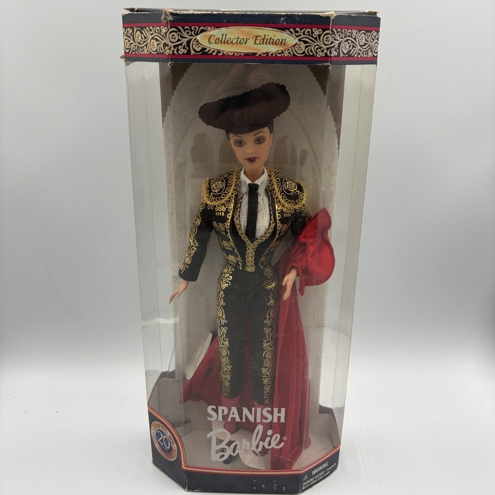 Barbie Dolls of the World Collector Edition Spanish Doll 1999 Mattel 24670 Spain